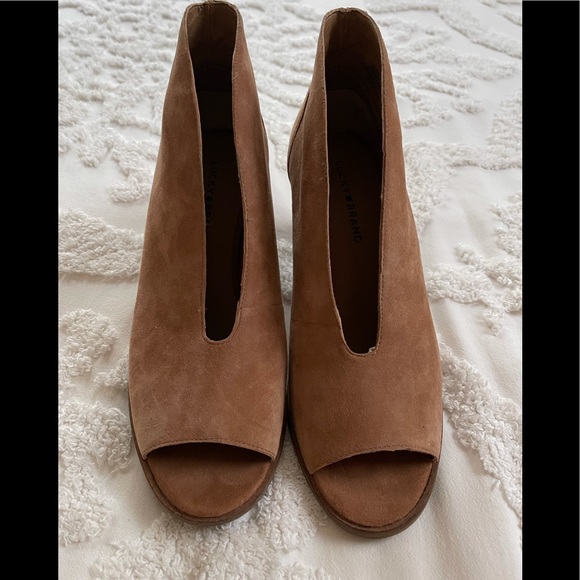 Lucky Brand suede booties - Picture 2 of 5